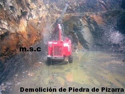 demolicion de pizarra