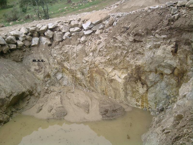 vaciado en piedra