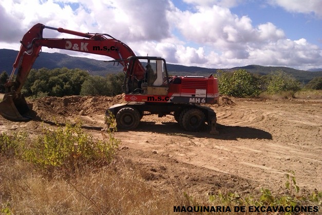 maquinaria de excavaciones